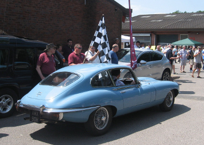Vintage E-Type Jaguar