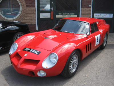 Red Car at Stoke Row & Nuffield Motorsport Day 2013