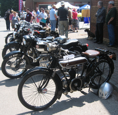 Vintage Gerrard Motorcycle